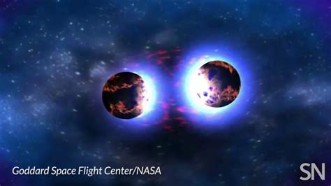 Two Neutron Stars Collide Science News Youtube
