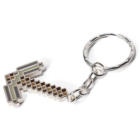 Minecraft Pickaxe Keychain From The Universe Of Minecraft