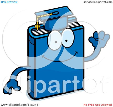 Jamvm is a new java virtual machine conforming to the jvmspecification edition 2 (blue book). Cartoon of a Waving Blue Teacher Book Mascot - Royalty ...