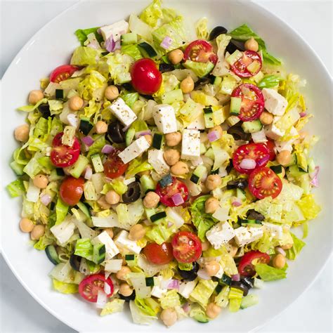 Mediterranean Chopped Salad Recipe Ready In 15 Minutes