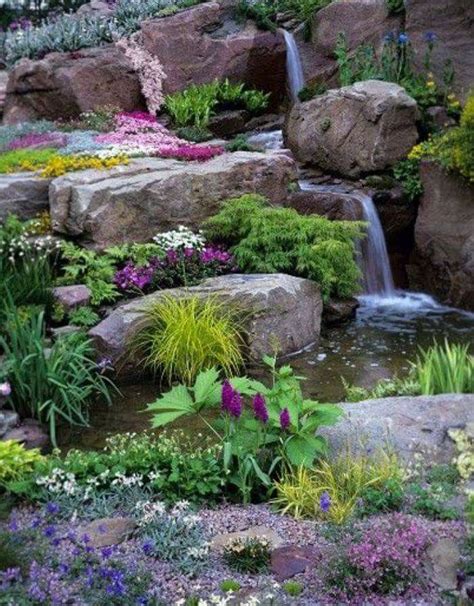 Pin By ~~maria~~~~ On ~~outdoor Design Ideas~~~ Garden Waterfall