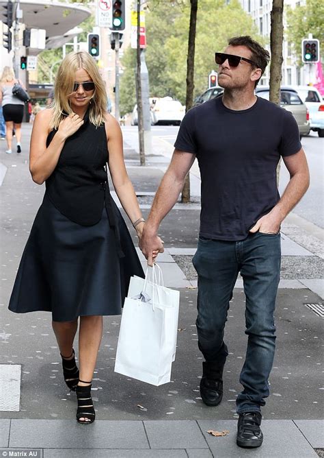 Newly Wed Lara Bingle Works Chic Asymmetric Outfit As She Takes A