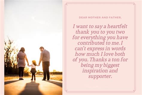Heartwarming Thank You Quotes For Parents