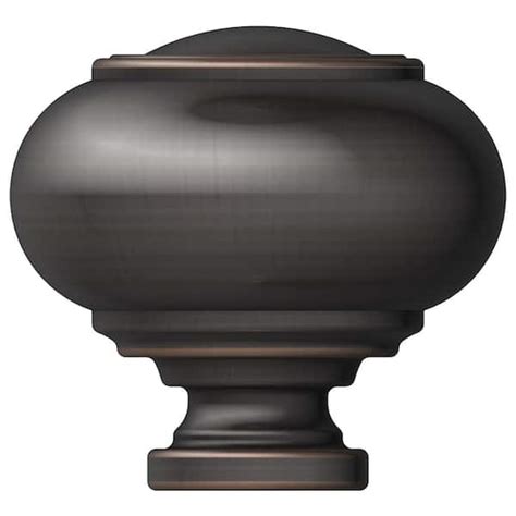 Home Decorators Collection Mix And Match Oil Rubbed Bronze Plastic Knob