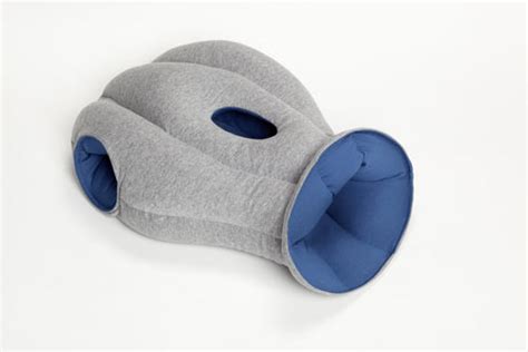 Catching some z's when you don't have access to a comfy bed can be tricky. Ostrich Nap Pillow - Design Milk