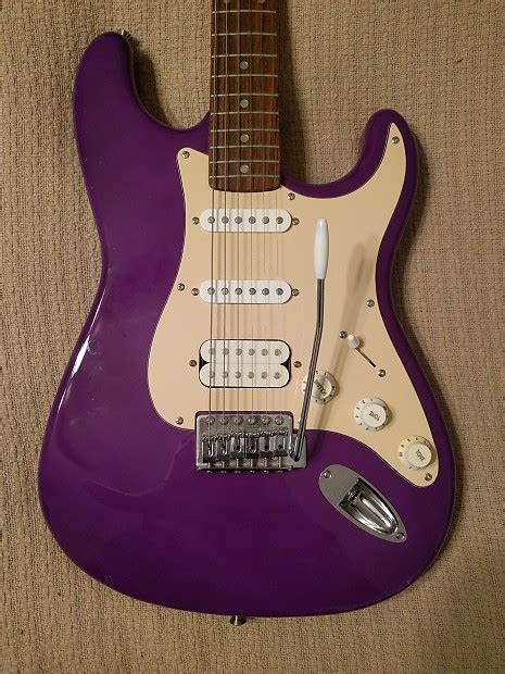 Squier Standard Stratocaster Hss 1999 Purple Reverb