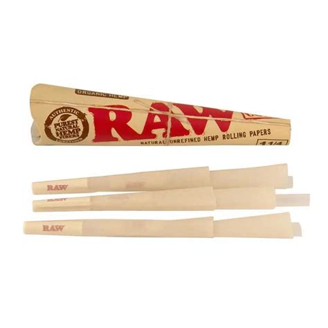Buy Raw Organic Hemp Pre Rolled Cones Pack Online