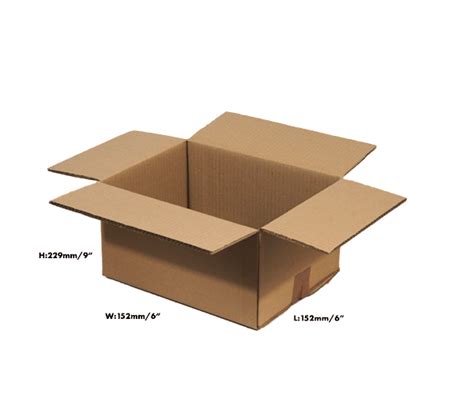 15 X Double Wall Cardboard Box 305 X 229 X 229mm Packaging Now