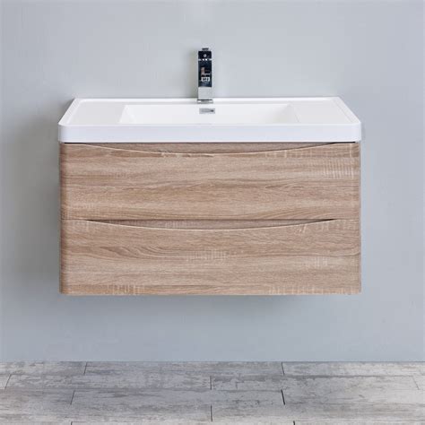 Eviva Smile 30 In Single Sink Wall Mount Bathroom Vanity Set