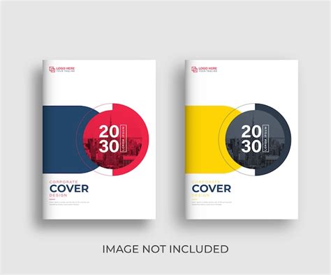 Premium Vector Creative Professional Corporate Book Cover Design Template