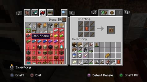 How To Make An Item Frame In Minecraft Vgkami