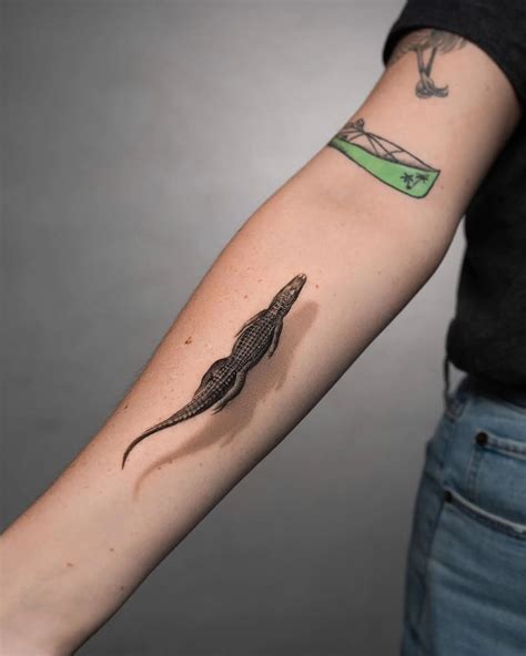 Crocodile Skin Tattoo