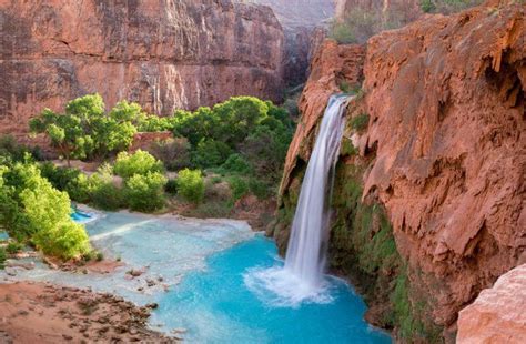 Dit Zijn De Mooiste Natuurlijke Plekken Op Aarde Grand Canyon Canyon Havasupai Falls