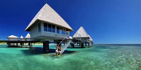 The World S Best Overwater Bungalows Outside Tahiti Huffpost Life
