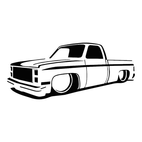 Chevy Truck Decal Etsy