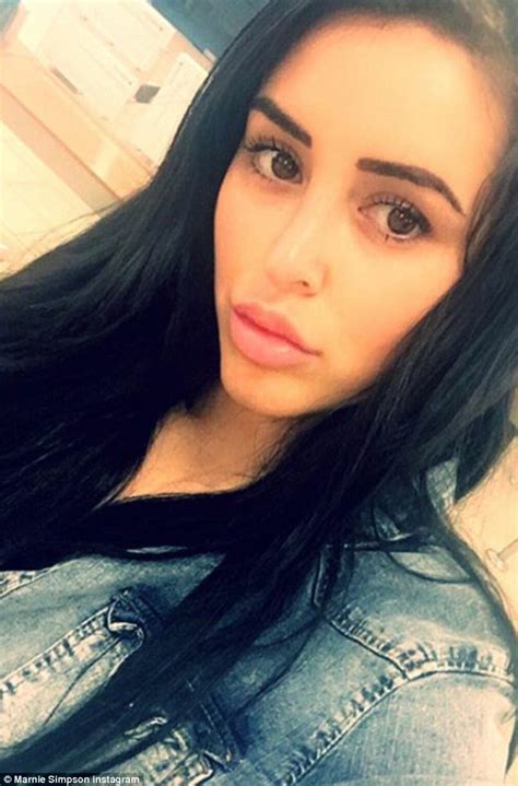Geordie Shores Marnie Simpson Wears Sexy Nude Lace Lingerie In New