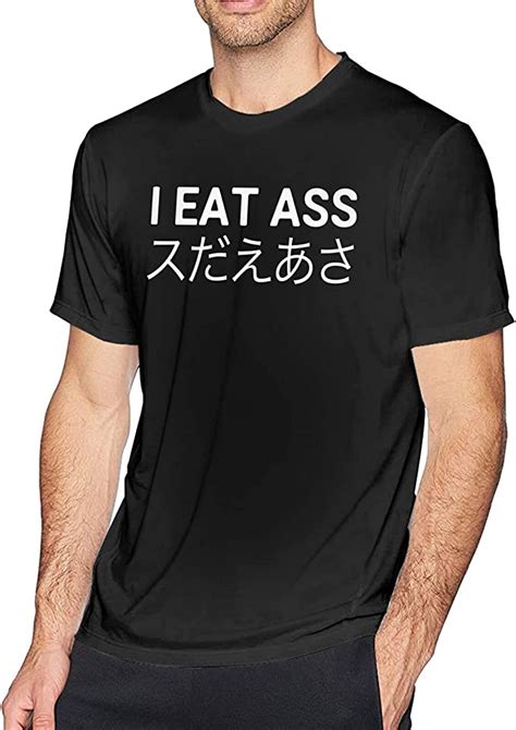 i eat ass t shirt mens short sleeves shirt fashion t shirts top uk fashion