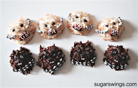 Sugar Swings Serve Some Day 2 Chewbacca And Wampa Macaroons