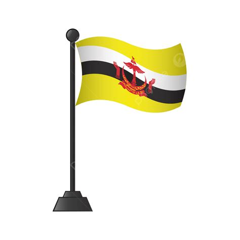 Hình ảnh Cờ Brunei Png Brunei Cờ Ngày Brunei Png Và Vector Với Nền