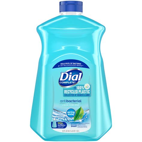 Dial Complete Antibacterial Liquid Hand Soap Refill Spring Water 52