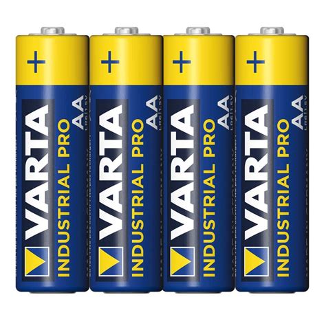 Varta Industrial Pro Alkaline Aa Battery 4 Pcs Blaster Time