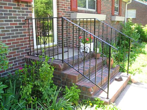 Wrought Iron Porch Railings Stair Rails For Homes Small Businesses