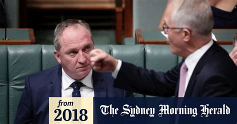 Barnaby Joyce Must Go Our Leaders Must Be Able To Sift Right From Wrong
