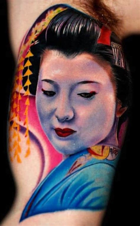 150 Classic Geisha Tattoo Designs And Meanings