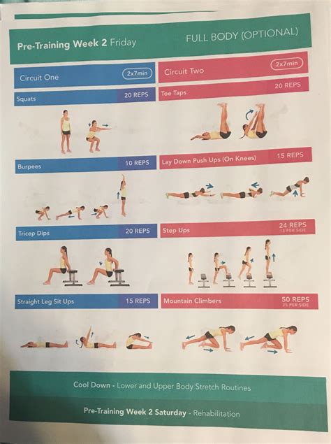 kayla itsines pre training week 2 friday kayla workout kayla itsines workout 12 week workout