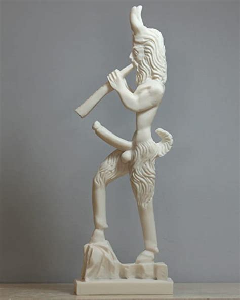 Amazon Com Greek Wild Nature God PAN Faunus Penis Fertility Cast Marble Statue Sculpture