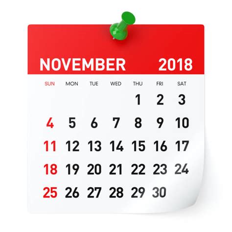 Best November Calendar Stock Photos Pictures And Royalty Free Images