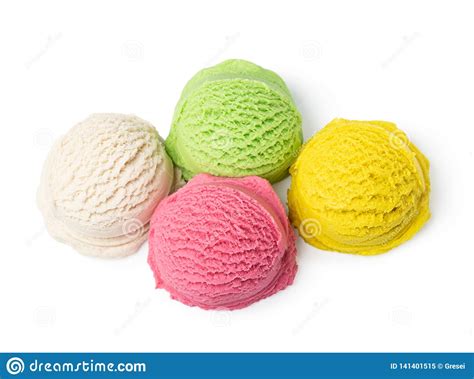 Check spelling or type a new query. Ice cream ball isolated stock image. Image of food, white - 141401515