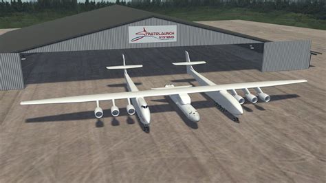 massive stratolaunch aircraft takes off on 2nd test flight
