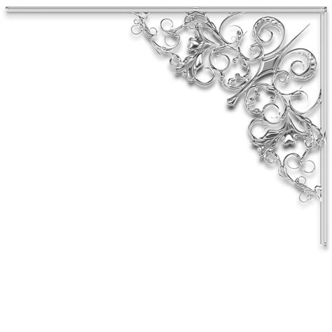 Silver Border Png Png Image Collection