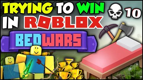 Trying To Win A Game Of Roblox Bedwars Roblox Bedwars Doubles With