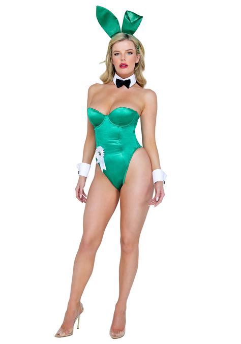 Women S Green Playboy Bunny Costume