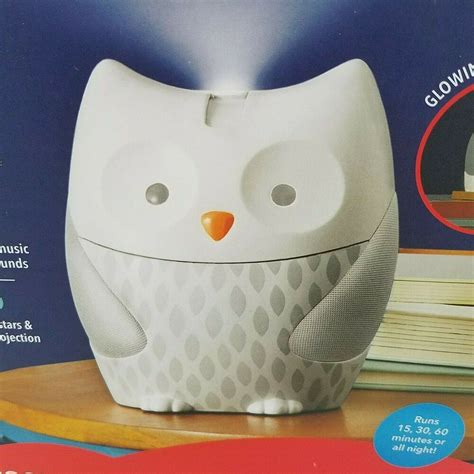 Skip Hop Nightlight Owl Soother Moonlight And Melodies Baby Light And Sound