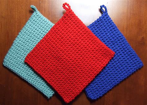 ravelry the best crocheted potholder pattern by heather tucker