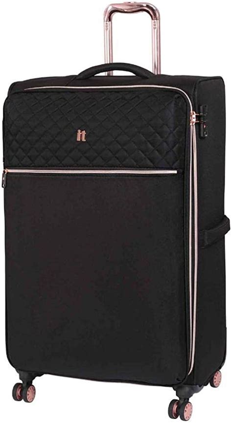 It Luggage Divinity 8 Wheel Semi Expander Large Suitcase With Tsa Combination Lock Uk