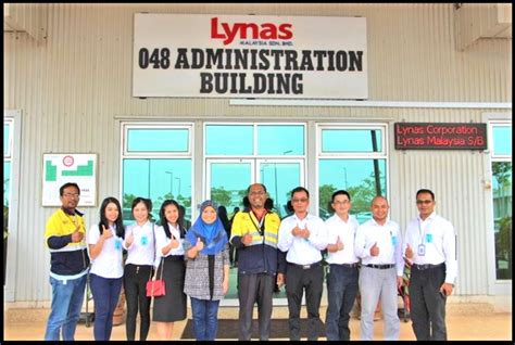 Visitors From Alliance Steel Malaysia Sdn Bhd Lynas Rare Earths