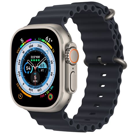 Apple Watch Ultra Gps Cellular 49mm Titanium Ocean Band
