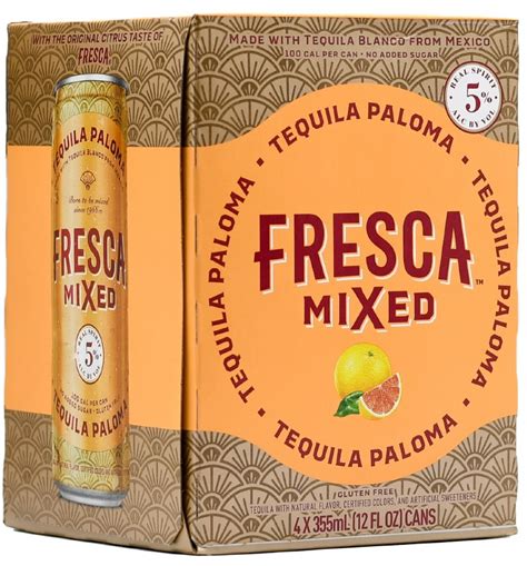 Fresca Tequila Paloma 4pk 12oz Can Legacy Wine And Spirits