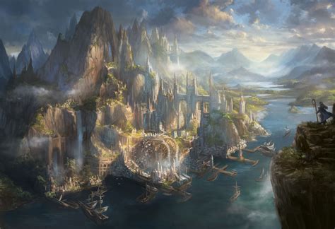 Based On The Mythological City Of Atlantis Before It Fell In To The