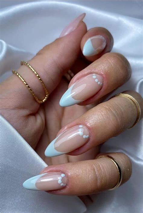 Classic French Nails 52 Amazing French Tip Nail Art Designs In The
