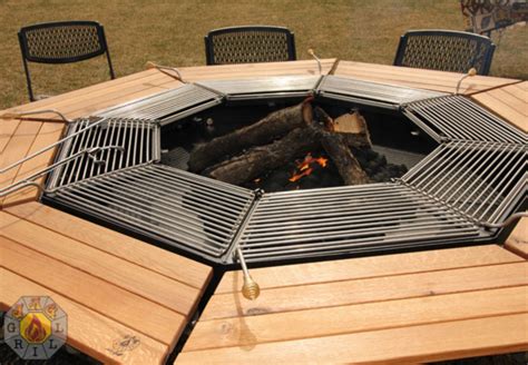 This Fire Pit Grill And Table Combo Is Amazing Simplemost