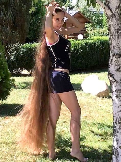 Video Floor Length Hair Tree Hair Lengths Long Hair Styles Long