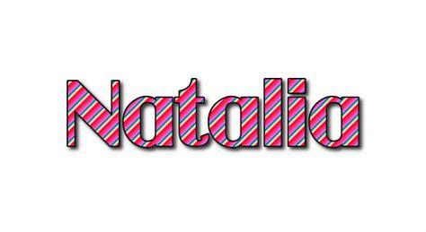 Natalia Logo Free Name Design Tool From Flaming Text