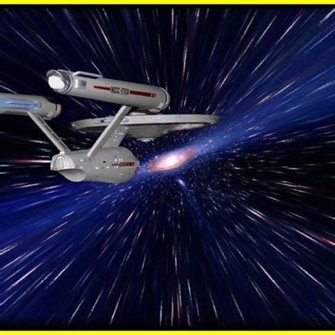 Star Trek Tos Uss Enterprise Ncc 1701 Warp Speed Star Trek