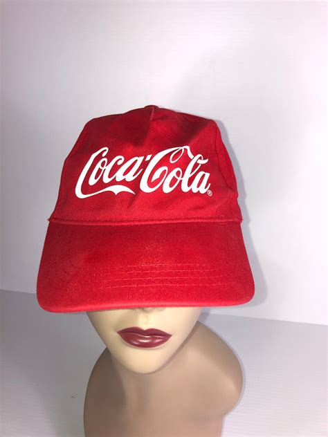Vintage Coca Cola Caphat Original Logo And Color Snap Back Etsy