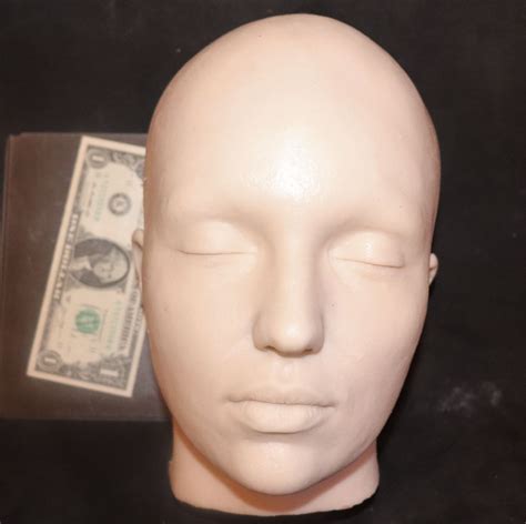 Silicone Unpainted Female Severed Head